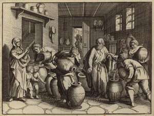 Elisa vermehrt das Öl, um die Schulden der Witwe des Propheten zu begleichen von European School