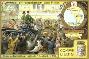 Einzug Garibaldis in Neapel, 7. September 1860