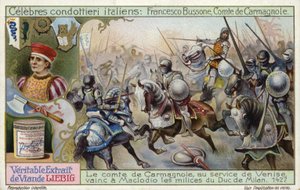 Francesco Bussone, Graf von Carmagnola von European School