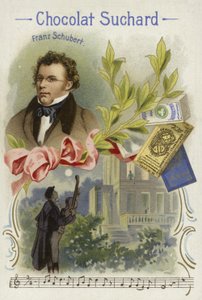 Franz Schubert, österreichischer Komponist von European School