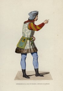 Edelmann am Hof von Sigismund, Kaiser von Deutschland von European School