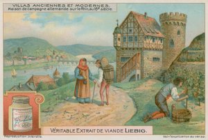 Deutsche Villa am Rhein im 16. Jahrhundert von European School