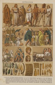 Germanos (Farblithografie) von European School