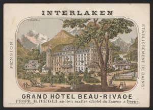 Grand Hotel Beau-Rivage, Interlaken von European School