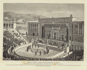 Griechenland und Rom - Griechenland: Theater des Dionysos in Athen von European School