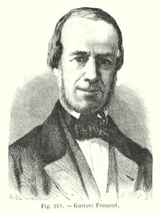 Gustave Froment (Gravur) von European School