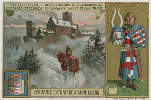 Hessen-Thüringen: die Wartburg und Landgraf Heinrich I., das Kind von European School