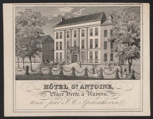 Hotel St. Antoine, Anvers, Antwerpen, J. C. Spaenhoven von European School