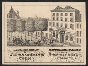 Hotel-Handelskarte von European School