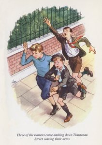 Illustration für Emil und die Detektive
