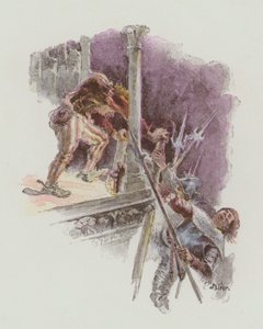 Illustration für Notre-Dame de Paris von Victor Hugo von European School