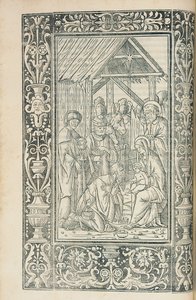 Illustration aus dem Decachordum Christianum von Marcus Vigerius (1446-1516), Fano