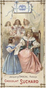 Jacqueline Pascal, französische Dichterin, als Kind von European School