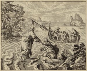 Jesus Christus geht auf dem See Genezareth von European School