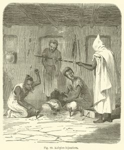 Kabylische Juweliere (Stich) von European School