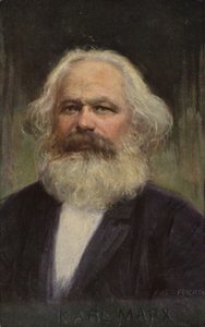 Karl Marx (1818-1883), deutscher Philosoph, Ökonom, Historiker und politischer Theoretiker
