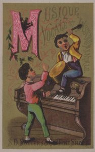 Buchstabe M, Vokale und Instrumentalmusik von European School