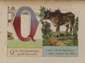 Buchstabe Q von European School
