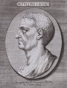Marcus Tullius Cicero, römischer Philosoph, Politiker, Gelehrter und Redner von European School