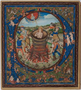 Martyrium des heiligen Johannes des Evangelisten