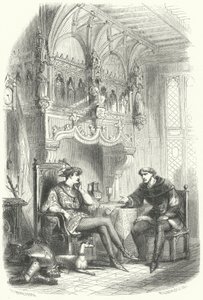 Treffen zwischen dem flämischen Staatsmann Jacob van Artevelde und König Edward III. von England von European School