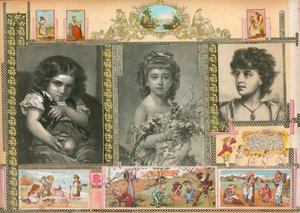 Seite aus Sammelsurium Band III von European School