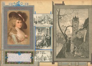 Seite aus Sammelsurium Band IX von European School