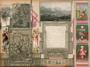 Seite aus Sammelsurium Band XI von European School