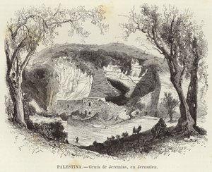 Palästina, Grotte von Jeremia in Jerusalem von European School