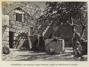 Palästina, Das Haus, das laut Tradition in Jaffa von Simon dem Gerber bewohnt wurde von European School