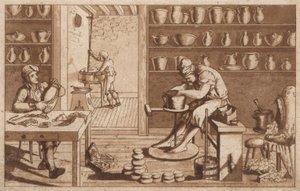 Keramik (Litho) von European School