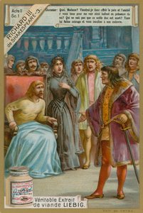 Richard III. und Edward IV. von European School