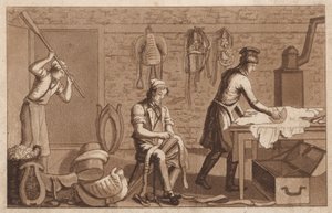 Sattler (Lithografie) von European School