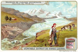 Quelle der Rhone von European School