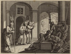 St. Peter wird von einem Engel aus dem Gefängnis befreit von European School