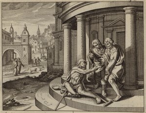 St. Peter heilt einen lahmen Bettler im Namen Jesu Christi