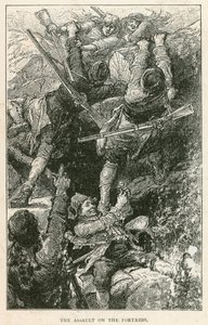 Der Angriff auf die Festung