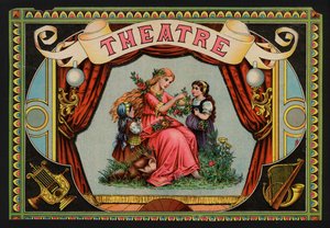 Theater (Farblitho) von European School