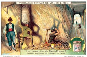 Inspektionsreise des Direktors der Monte Rosa Goldmine von European School