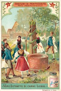 Traditionelle Pfingstfeiern in Hessen, Deutschland