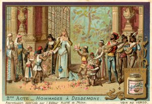 Tribute an Desdemona von European School