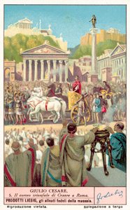 Triumph des Julius Caesar von European School