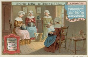 Valenciennes Spitzenherstellung von European School