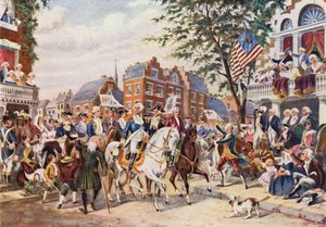 Washingtons Einzug in New York