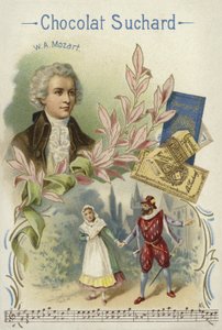 Wolfgang Amadeus Mozart, österreichischer Musiker und Komponist von European School