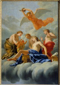 Die Geburt der Liebe von Eustache (studio of) Le Sueur