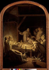 Leben des Heiligen Bruno: Der Tod des Heiligen Bruno am 6.10.1101