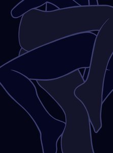 Blaue Beine, 2025