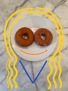 Donut-Mädchen