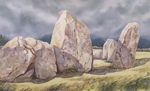Steine von Castlerigg, Cumbria von Evangeline Dickson